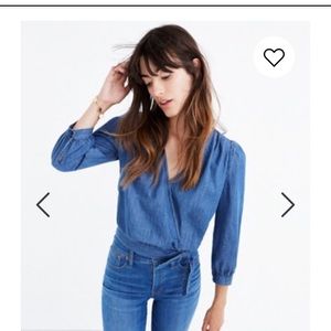 Madewell Wrap Top